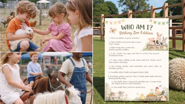 Petting Zoo Birthday Party