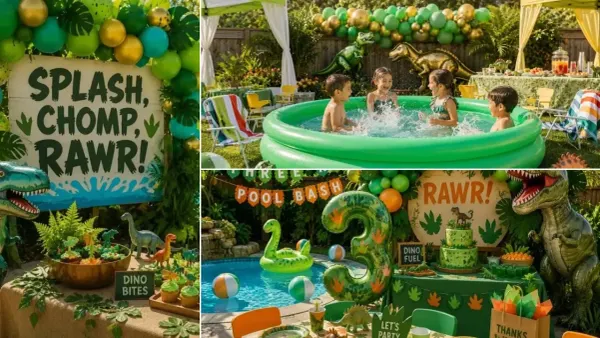Dinosaur Water Party: How to Throw the Ultimate Dino Pool Bash This Summer