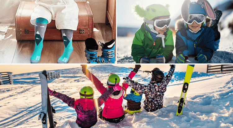 kids ski socks