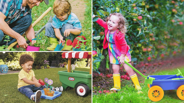 kids wheelbarrow