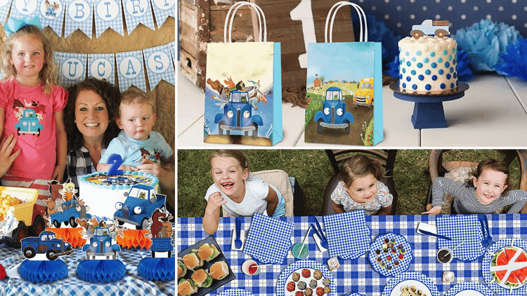 9 Cute Ideas for a Little Blue Truck Birthday Party