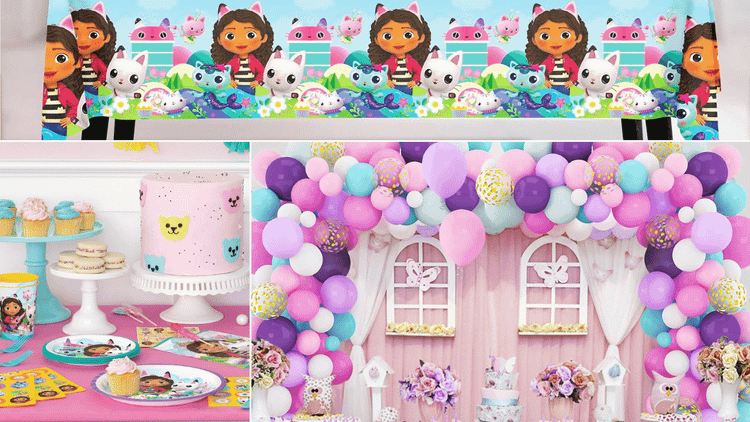 8 Must-Have Gabby Dollhouse Party Supplies for Kids!