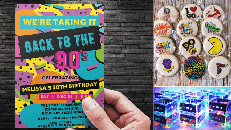 90s Party Decorations