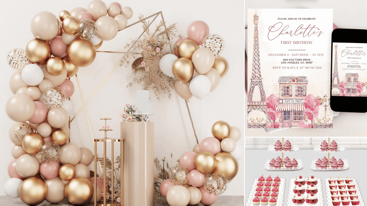 Paris Themed Party 