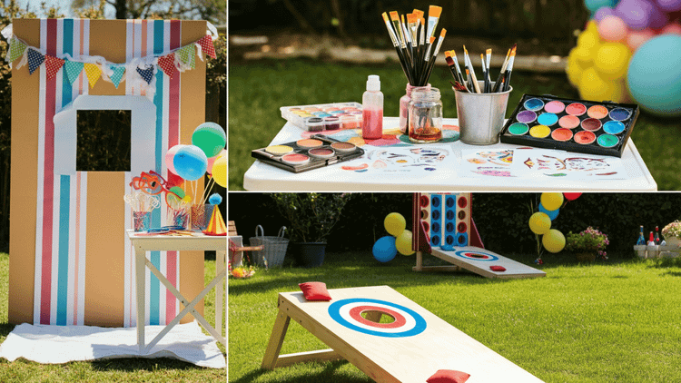Backyard Carnival Birthday Party
