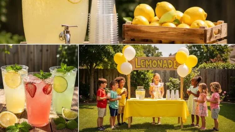 Lemonade Stand Party: How to Host a Refreshing, Eye-Catching Lemonade Bash