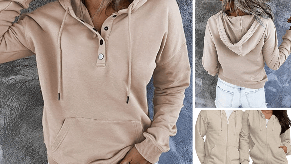 Cream Hoodie