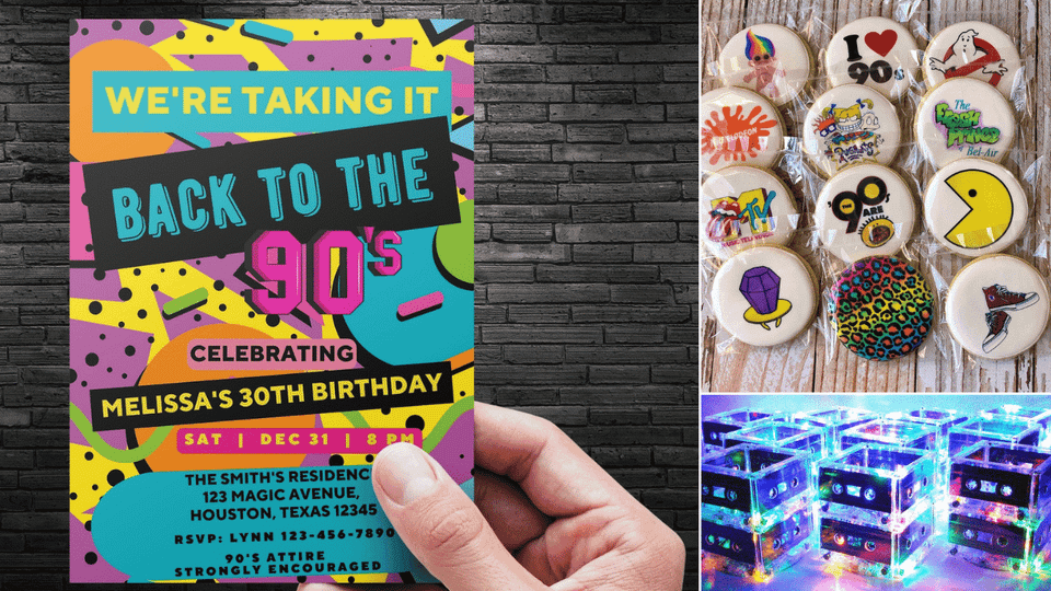 90s Party Decorations