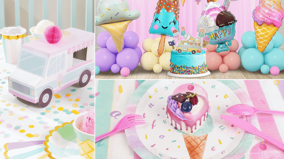Ice Cream Party Decorations