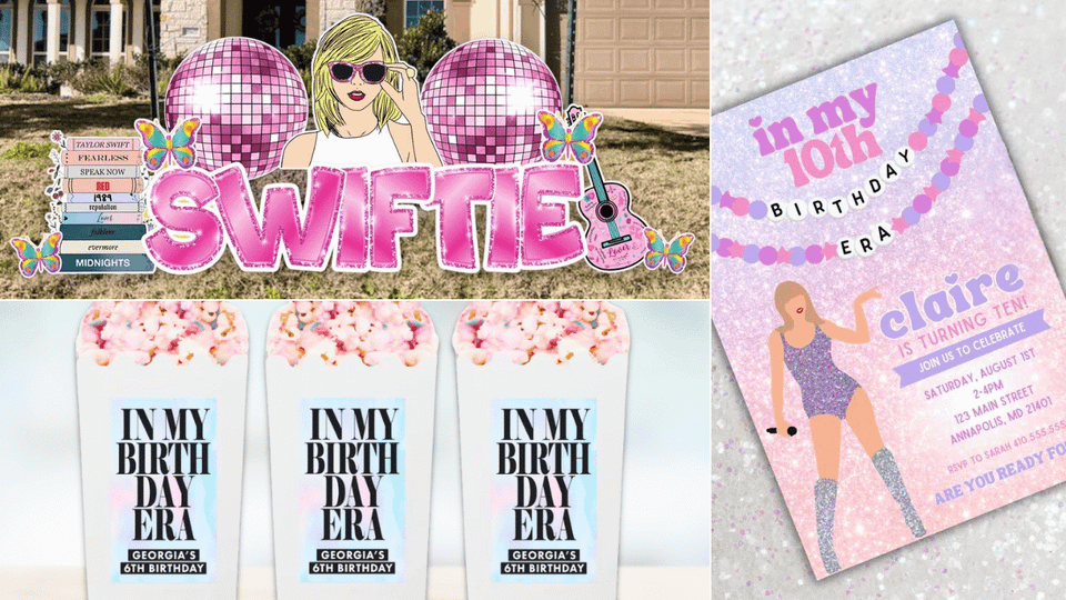 Taylor Swift Party Decorations