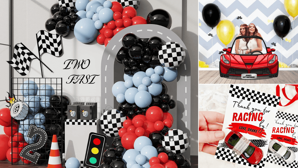 car themed birthday party