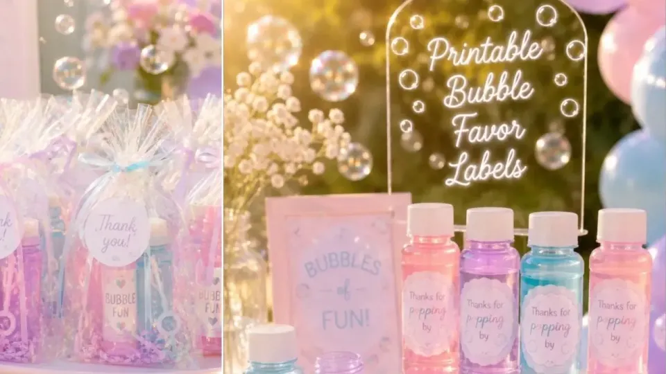Bubble Party Favors That Don’t Feel Like Random Junk