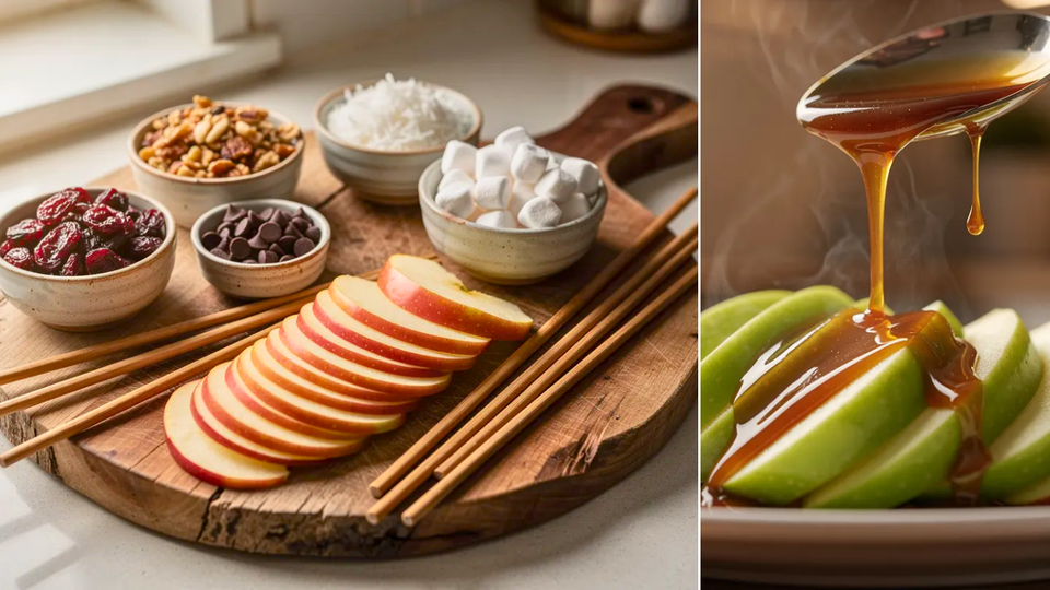 How to Create the Perfect Caramel Apple Bar for Any Party
