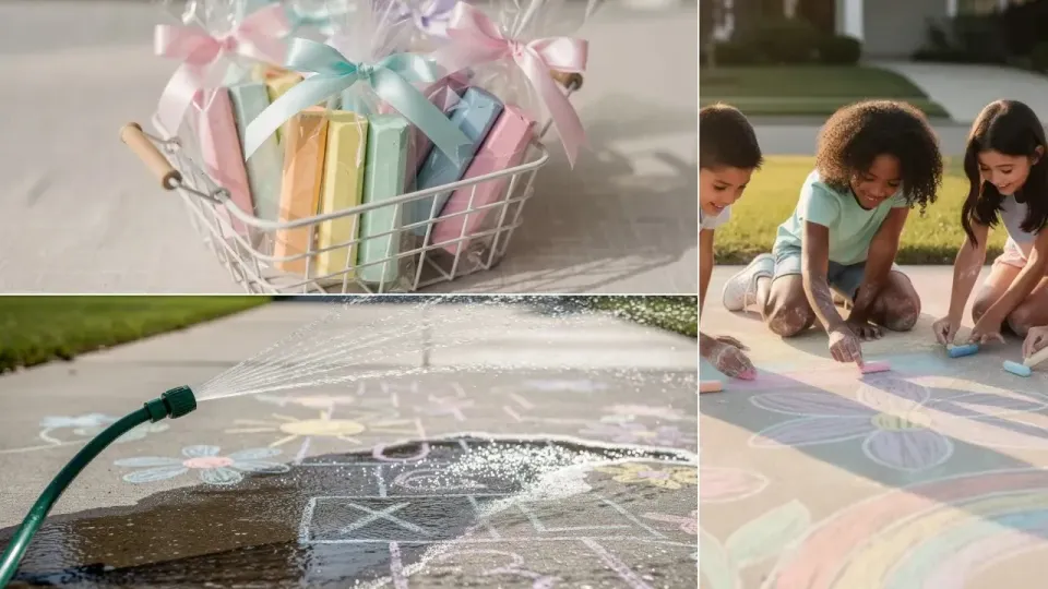 Sidewalk Chalk Party