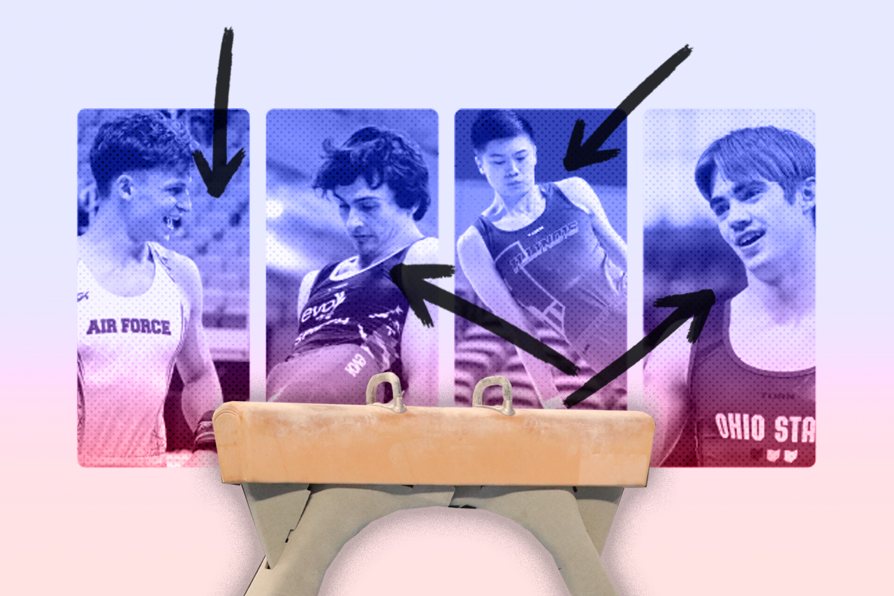 A four-horse race: The U.S. pommel horse title is up for grabs at the 2026 Championship