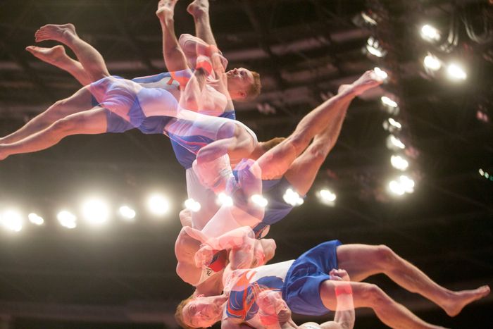 How does a gymnasts get a skill named after them?