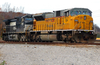 Union Pacific patched to Norfolk Southern 7254 leading NS 939