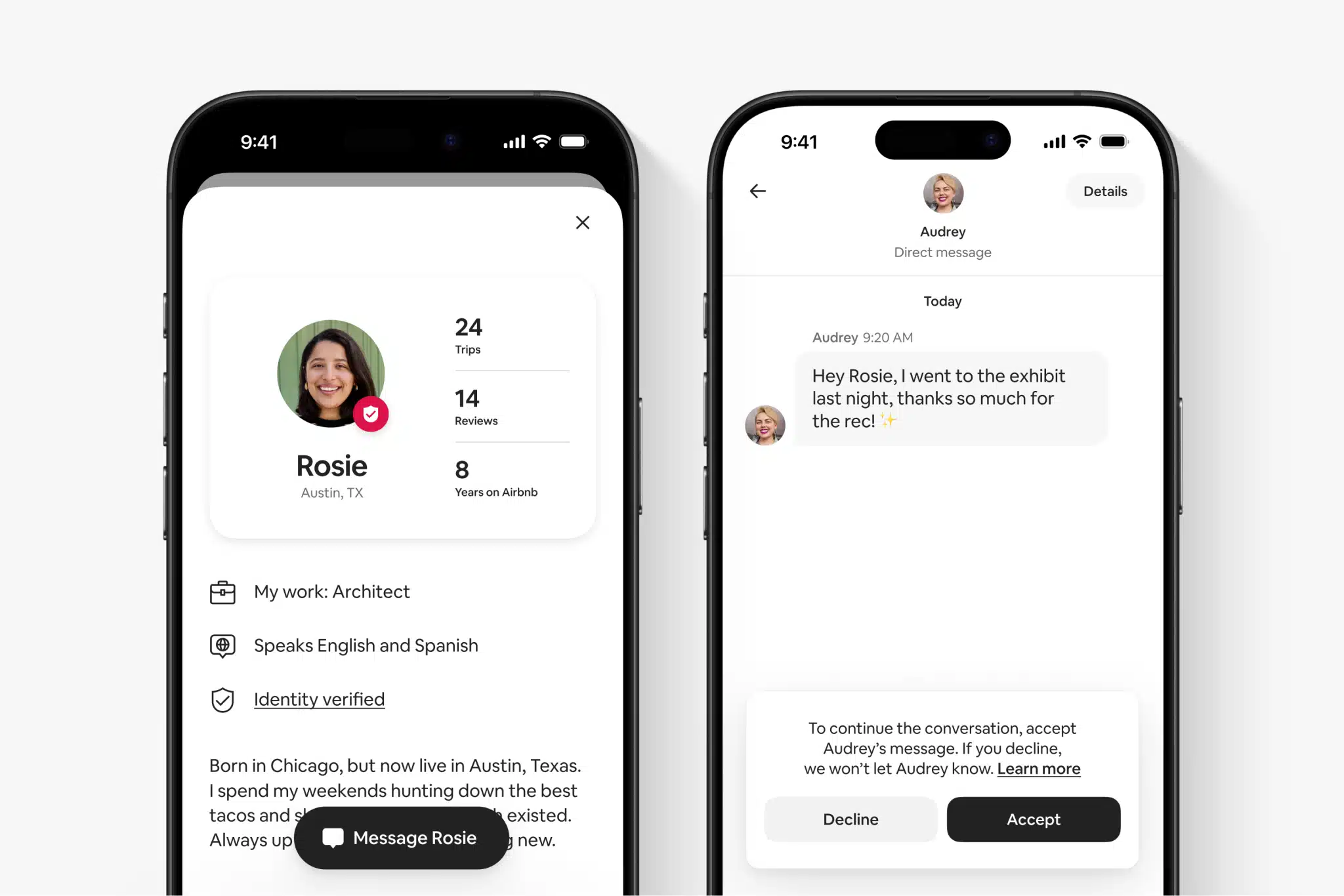 messagerie airbnb