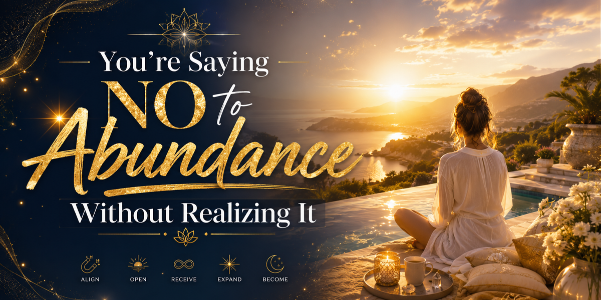 You're Saying No to Abundance Without Realizing It