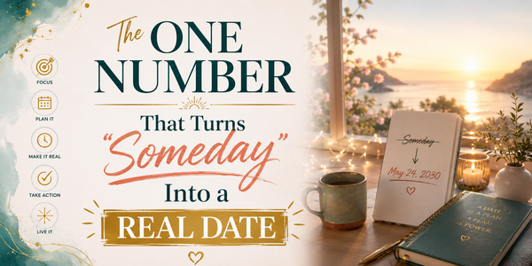 The One Number That Turns "Someday" Into a Real Date