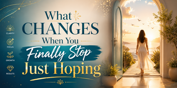 What Changes When You Finally Stop Just Hoping
