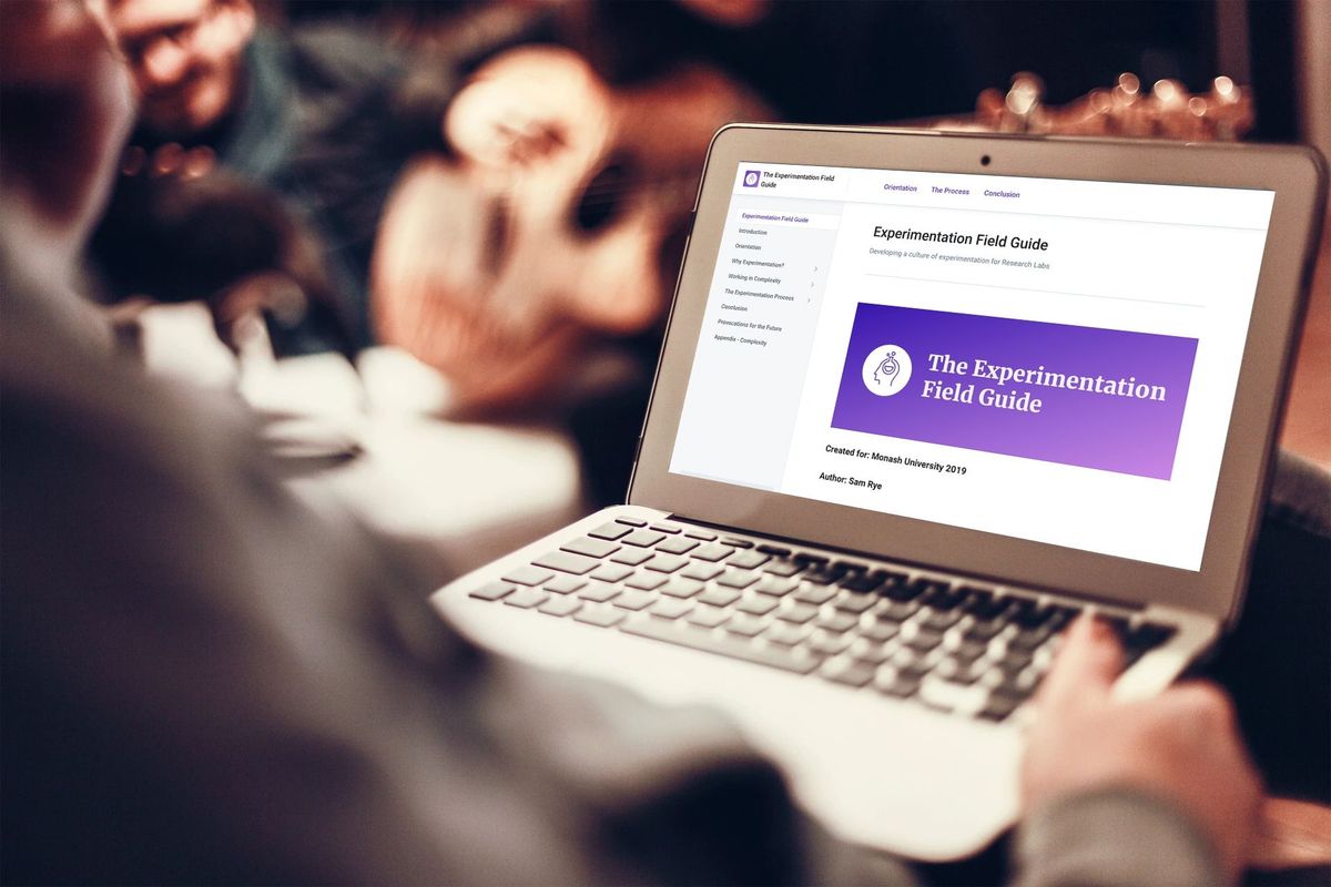 Free Resource: Experimentation Field Guide