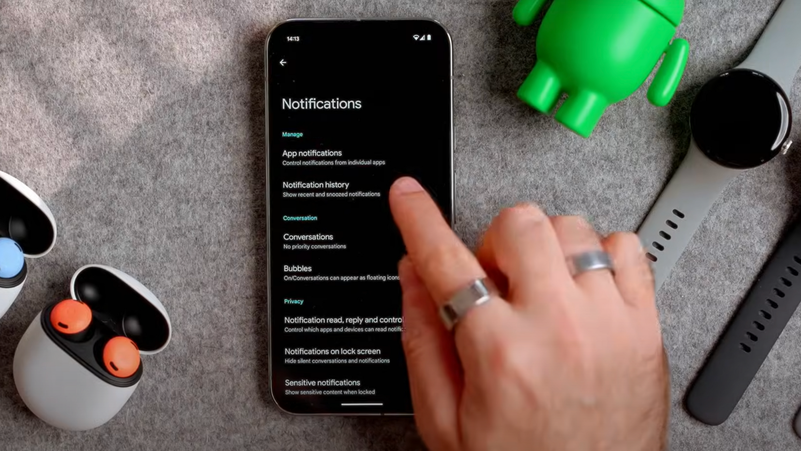 Control Notifications