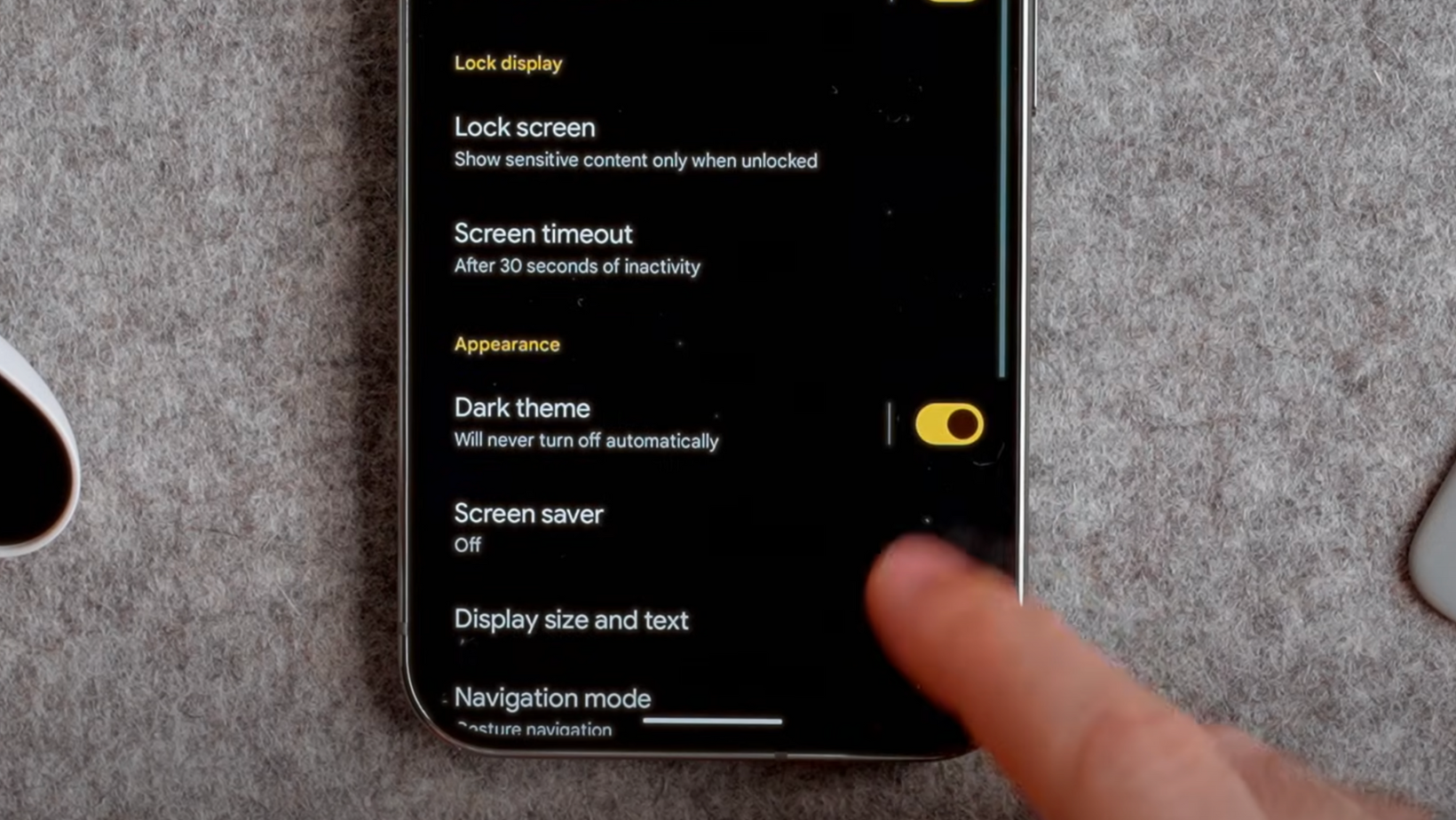 Switch to Dark Mode and Night Light