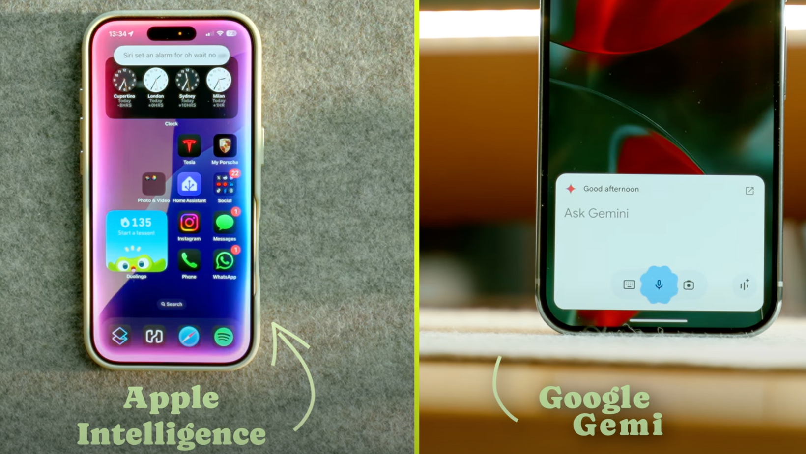 AI Features and Operating System: Gemini vs Apple Intelligence