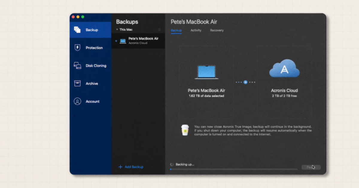 Backup apps do the remembering