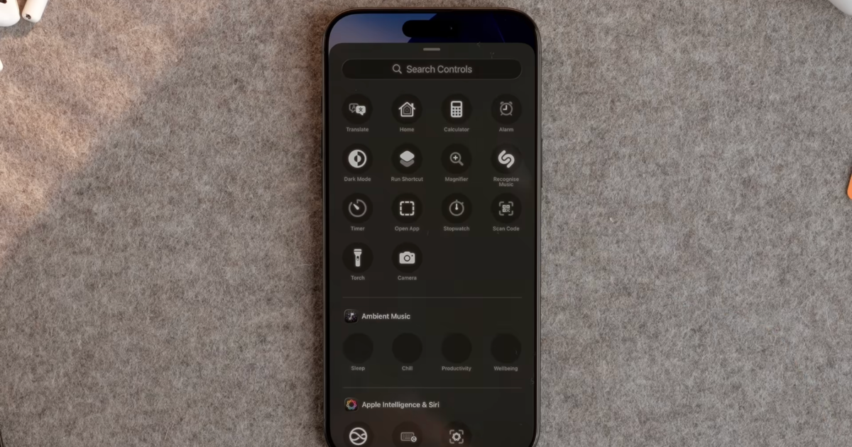 Put useful controls within reach