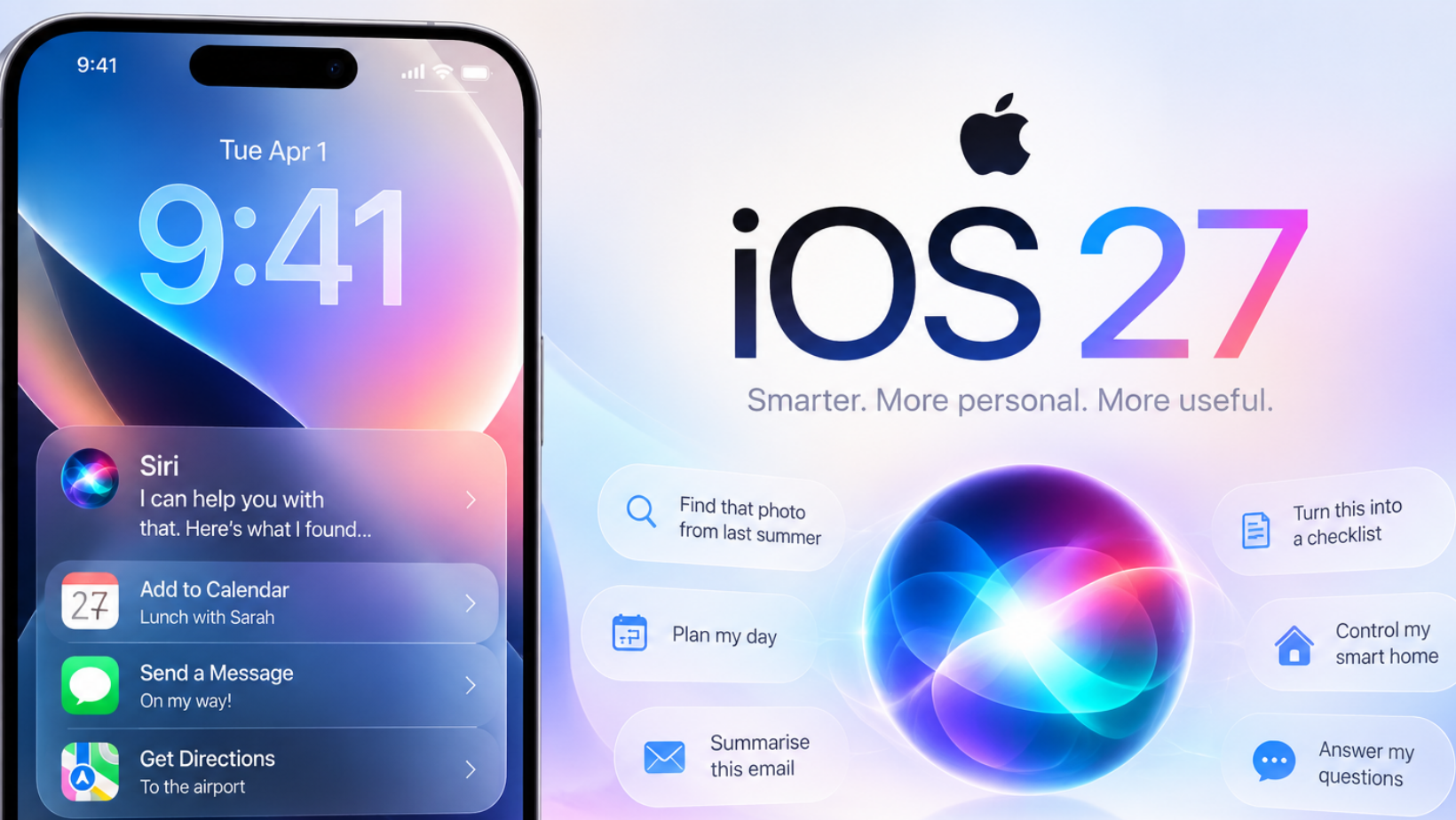 iOS 27 and Siri AI are here — sort of