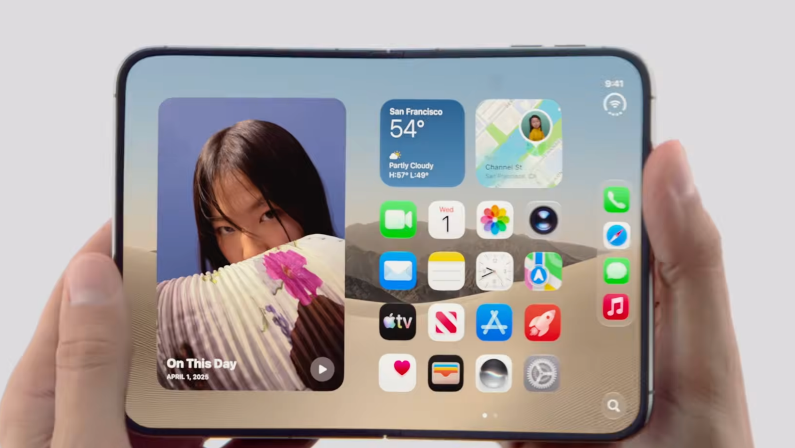 The inner screen steals the show