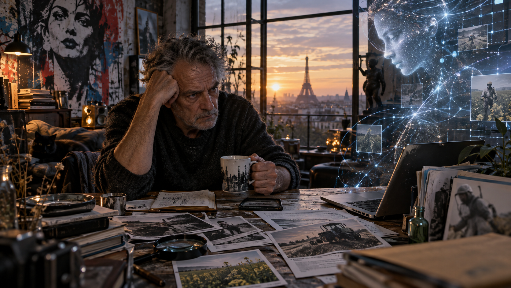 De mauvaise humeur ce matin, Y a des matins comme ça…
