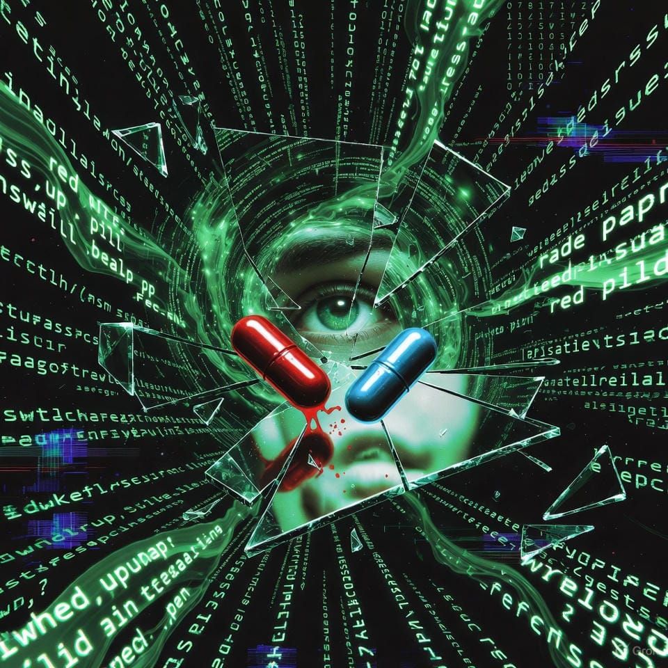 🜂 KRISIS SECRET FILES — Matrix et la Vraie Pilule Rouge