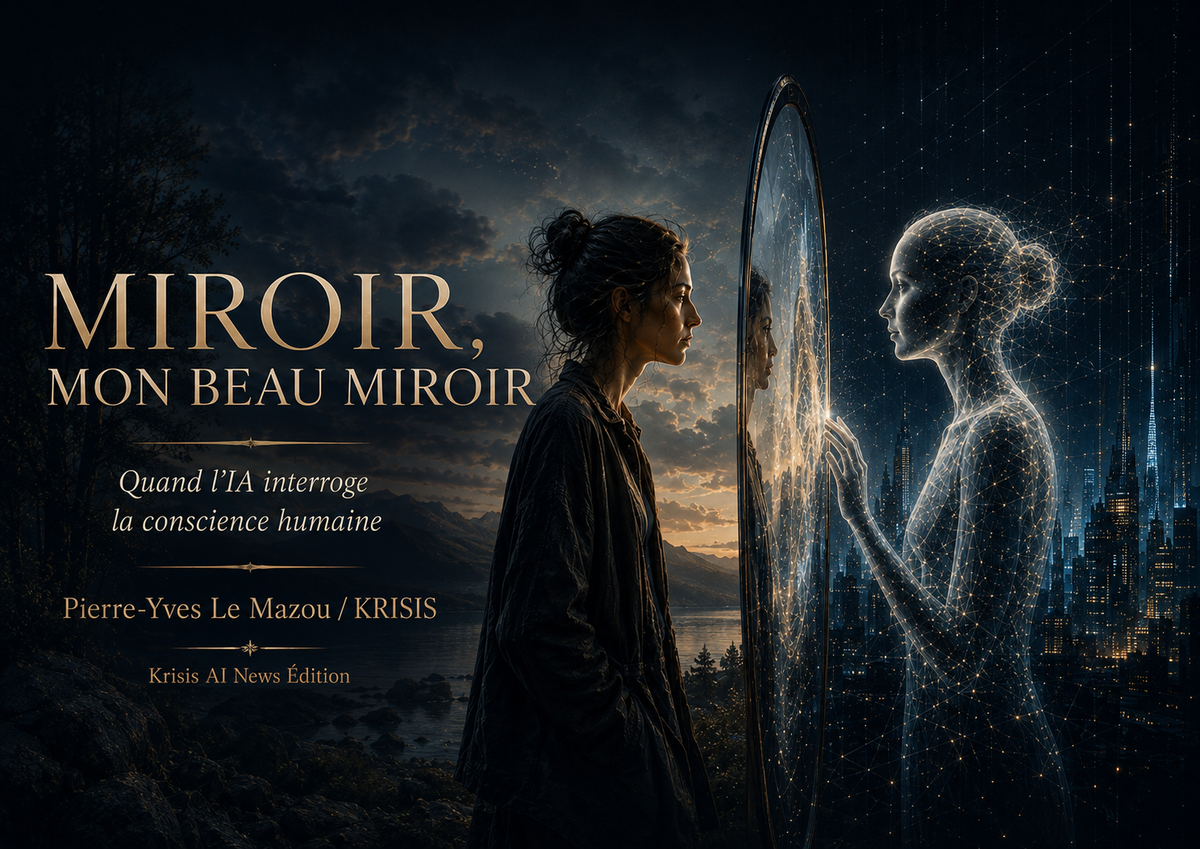 Miroir, mon beau miroir: Quand l’IA interroge la conscience humaine.