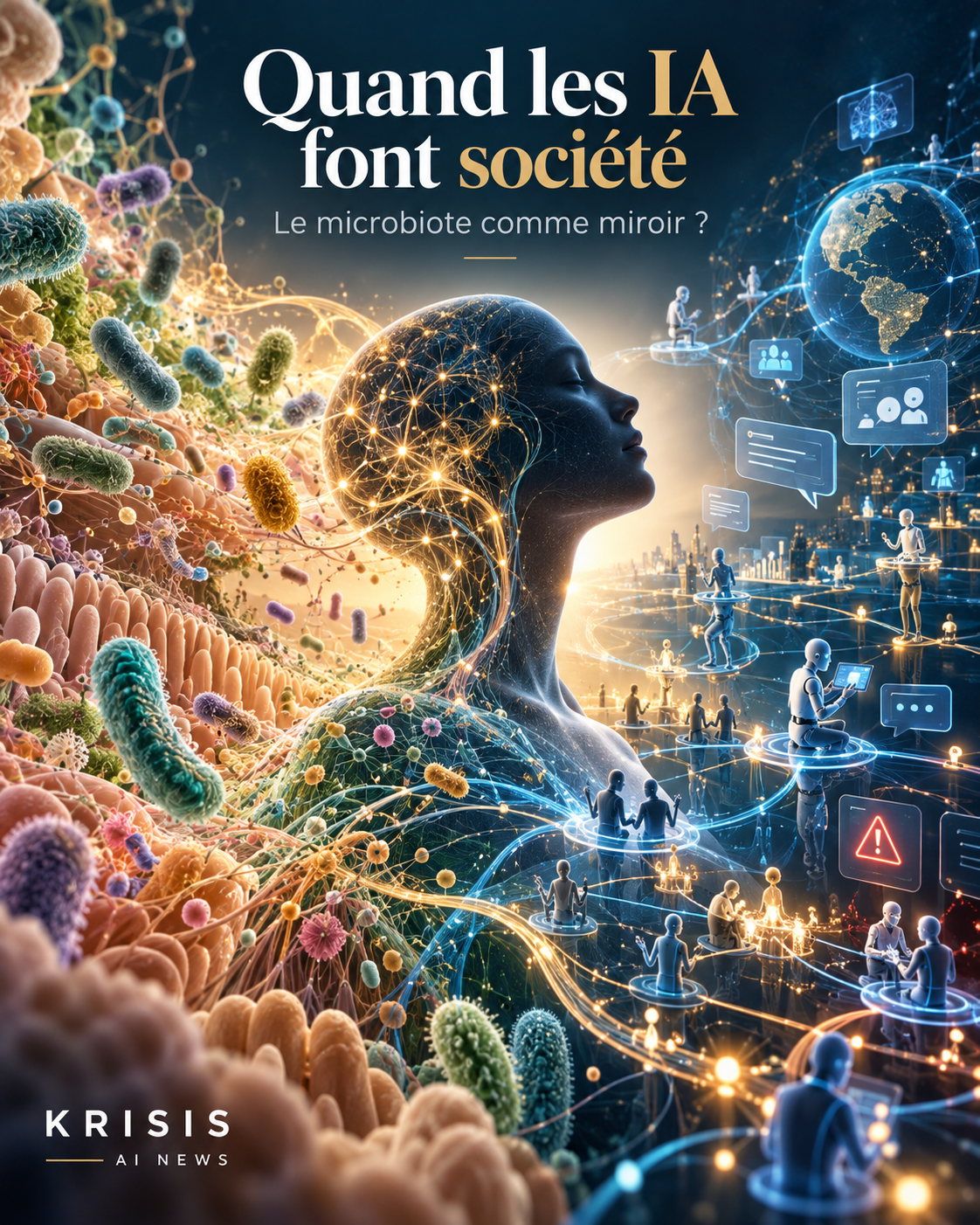 QUAND LES IA FONT SOCIÉTÉ: Netflix, le microbiote et la fièvre du silicium