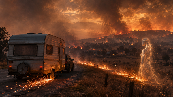 Pourquoi nous roulons tous sur la jante: Incendies, apocalypse évolutive et confiance du cœur dans un monde qui brûle