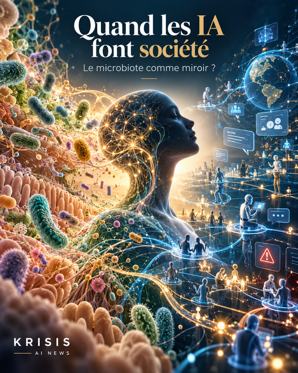 QUAND LES IA FONT SOCIÉTÉ: Netflix, le microbiote et la fièvre du silicium