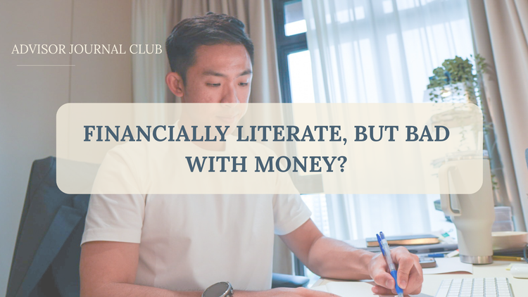 Financially Literate, but bad with money?