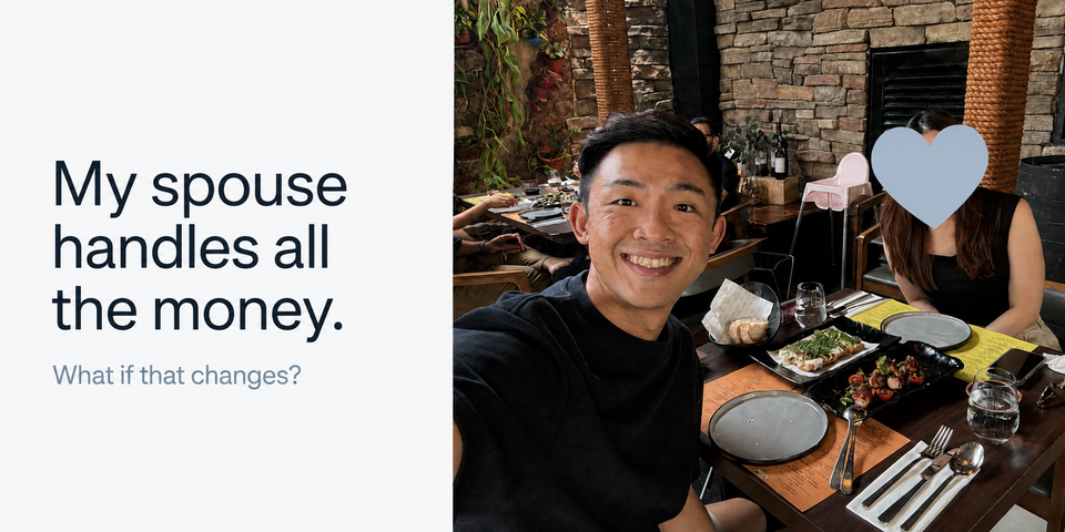 What happens when your spouse manages the household finances and you are not involved?