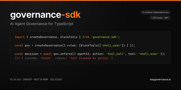 Your AI Agents Are Ungoverned. That's About to Be a Problem.