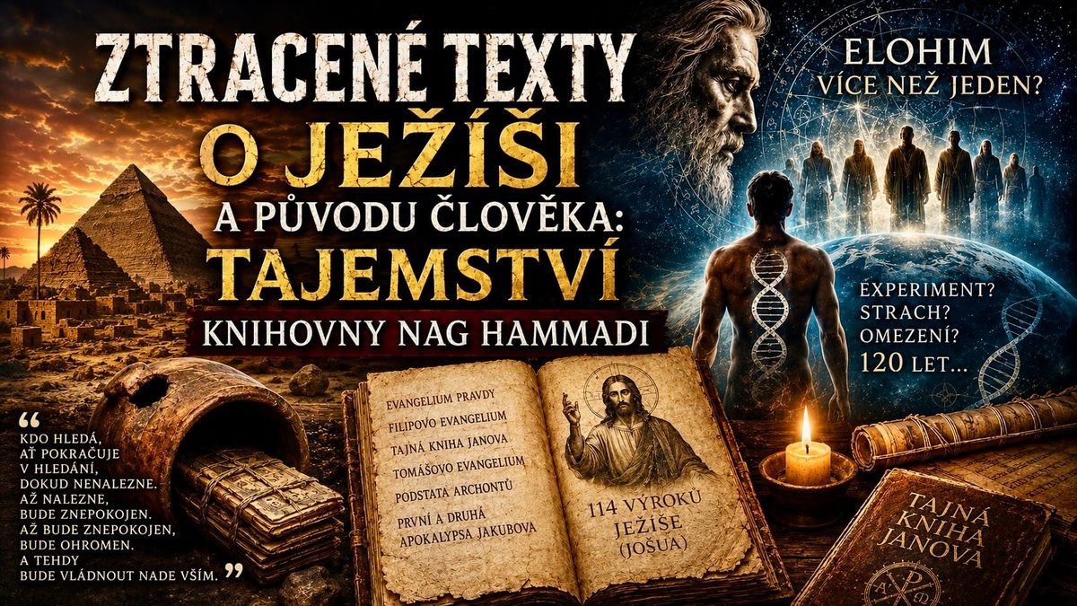 Ztracené texty o Ježíši a původu člověka: tajemství knihovny Nag Hammadi
