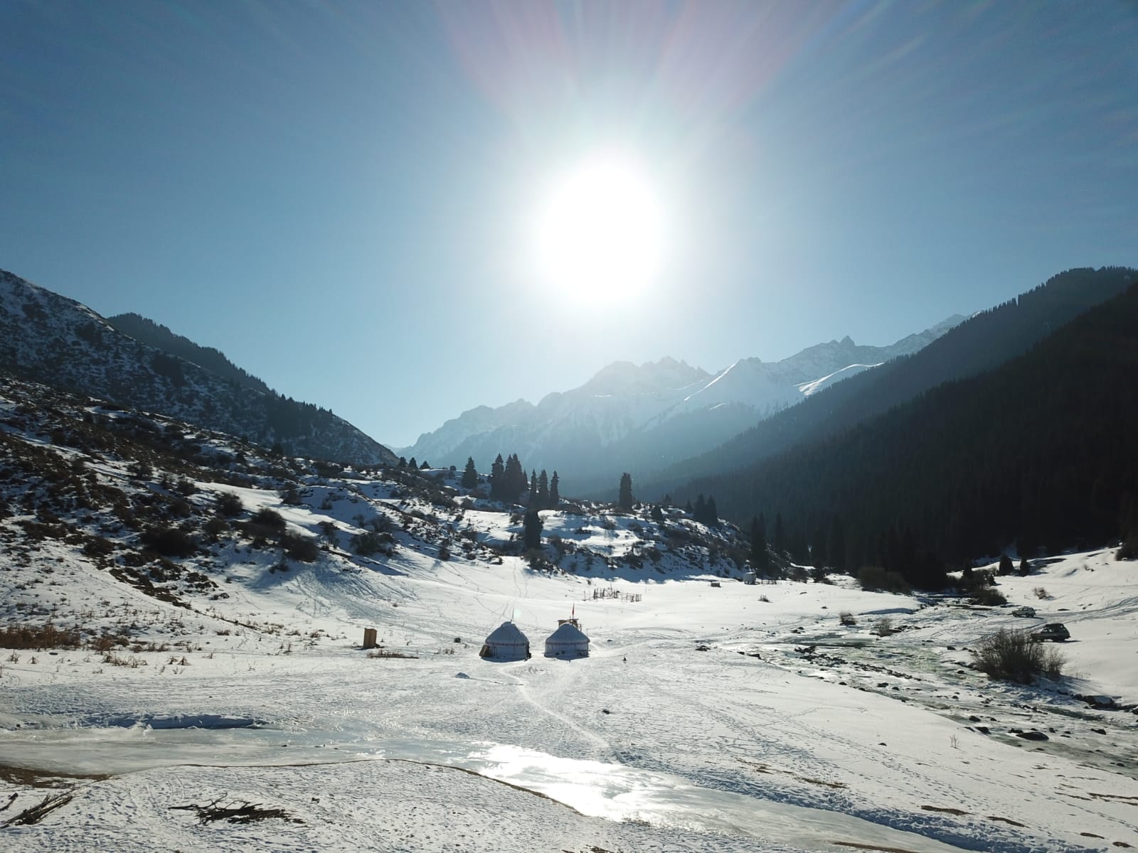 From the Snow, Into Warm Water