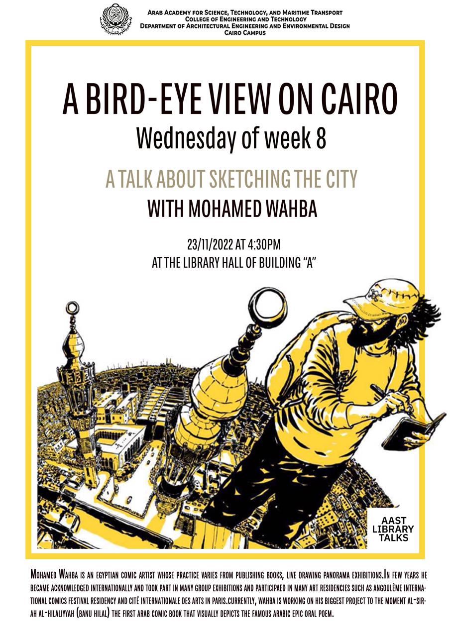 A Bird-eye view on Cairo