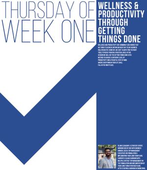 Wellness & Productivity Through Getting Things Done