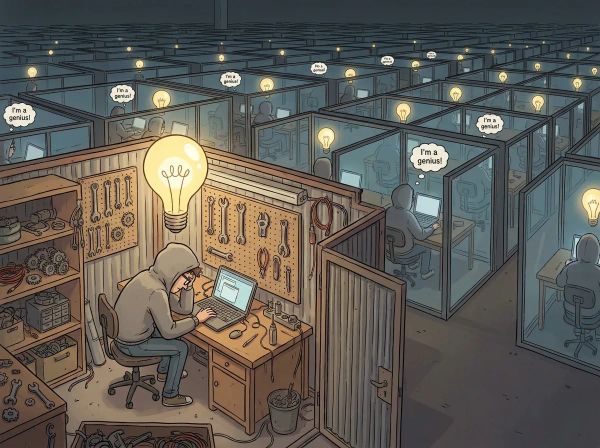 Übermensch in a Cubicle Farm Pt 2: The Valley Mythology Machine
