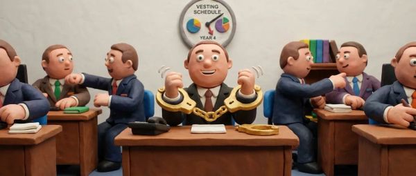 Übermensch in a Cubicle Farm Pt 3: Golden Handcuffs and Hunger Games