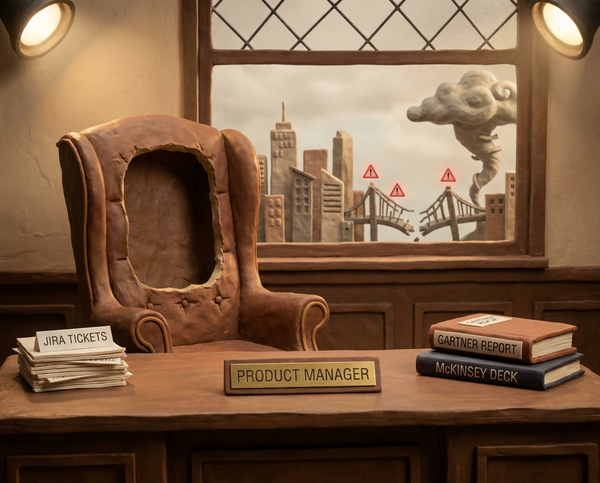 The Role That Hollowed Itself Out: A Eulogy for Product Management