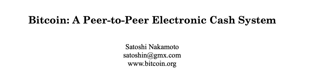 The Bitcoin Whitepaper Turns 12! 🎉